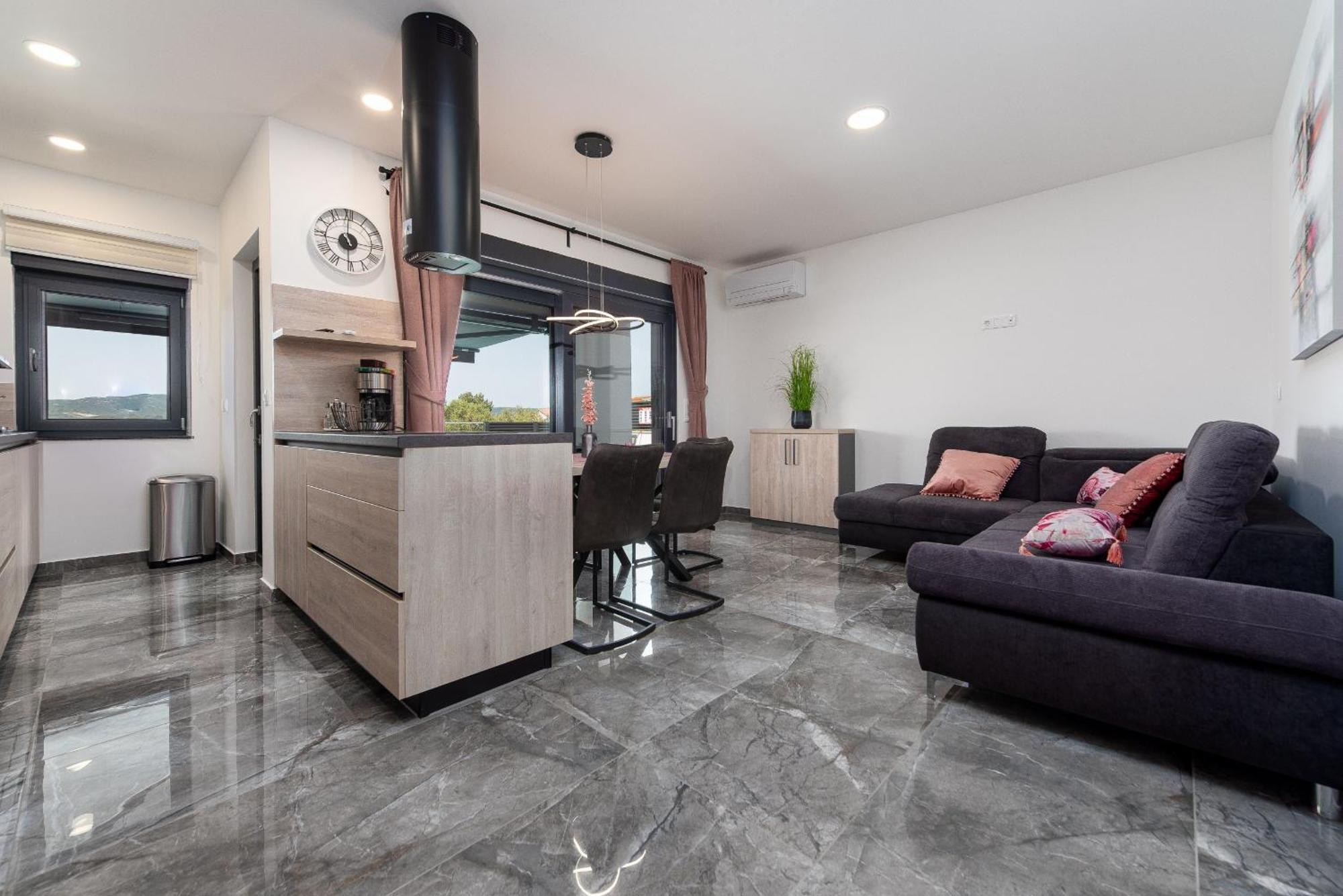 Villa Blue Sky 2 Zadarvillas ตูรันญ์ ภายนอก รูปภาพ