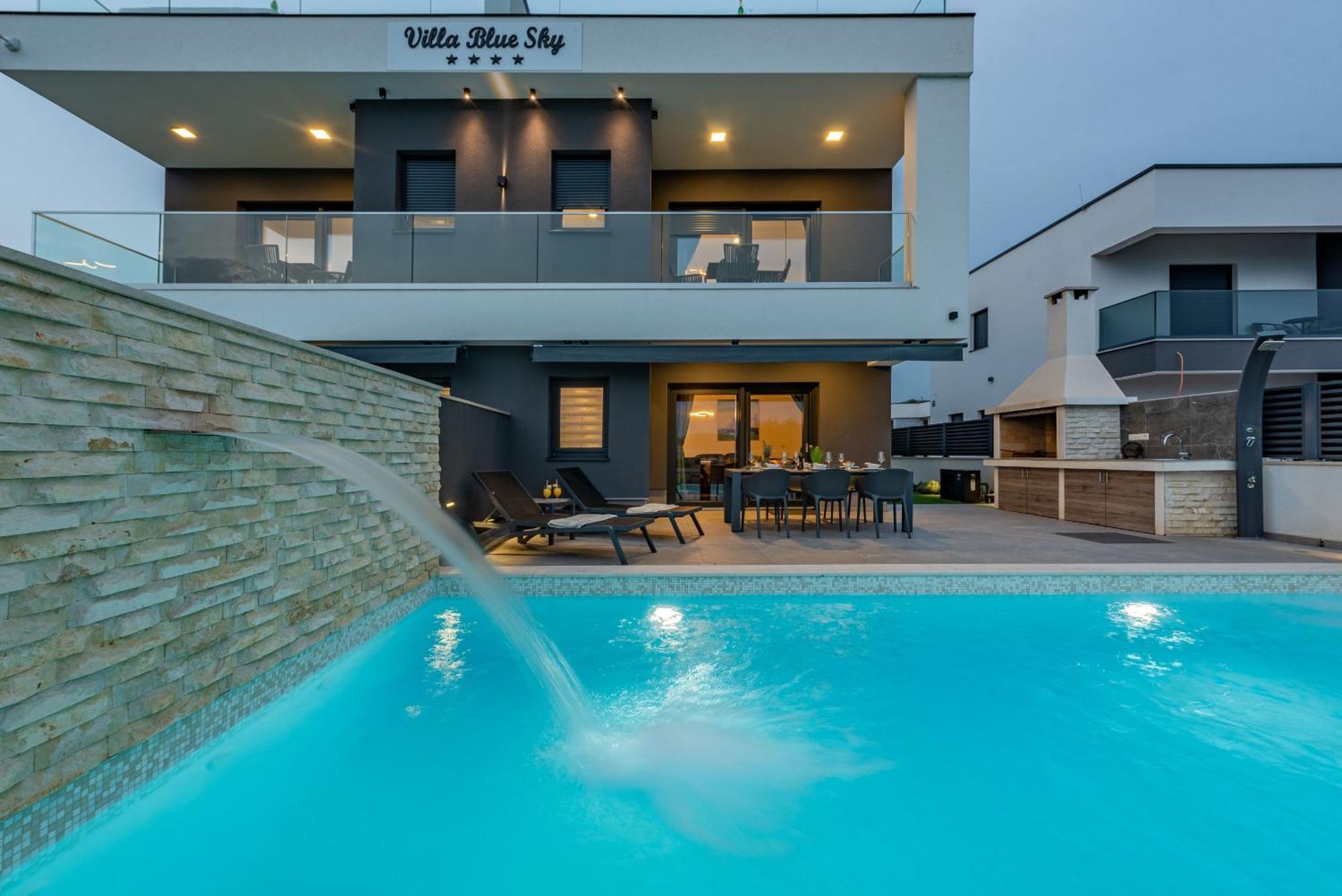 Villa Blue Sky 2 Zadarvillas ตูรันญ์ ภายนอก รูปภาพ